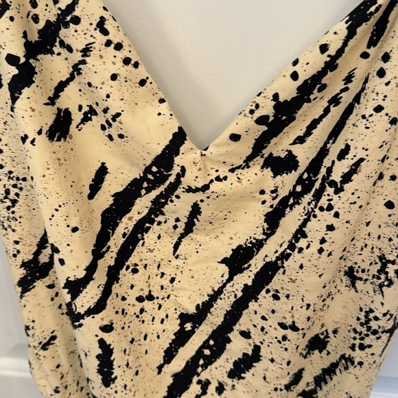 *NEW* MADEWELL SECOND WAVE MAILLOT SPECKLED TIGER ONE PIECE SWIMSUIT XL - Picture 6 of 11